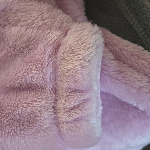 Cat & Jack Girls Faux Fur Fuzzy Sweatpants Light Purple Lounge Medoum 7/8 Y2k - Picture 4 of 8